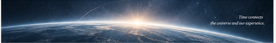 A wide scientific image accompanying the arrow of time research